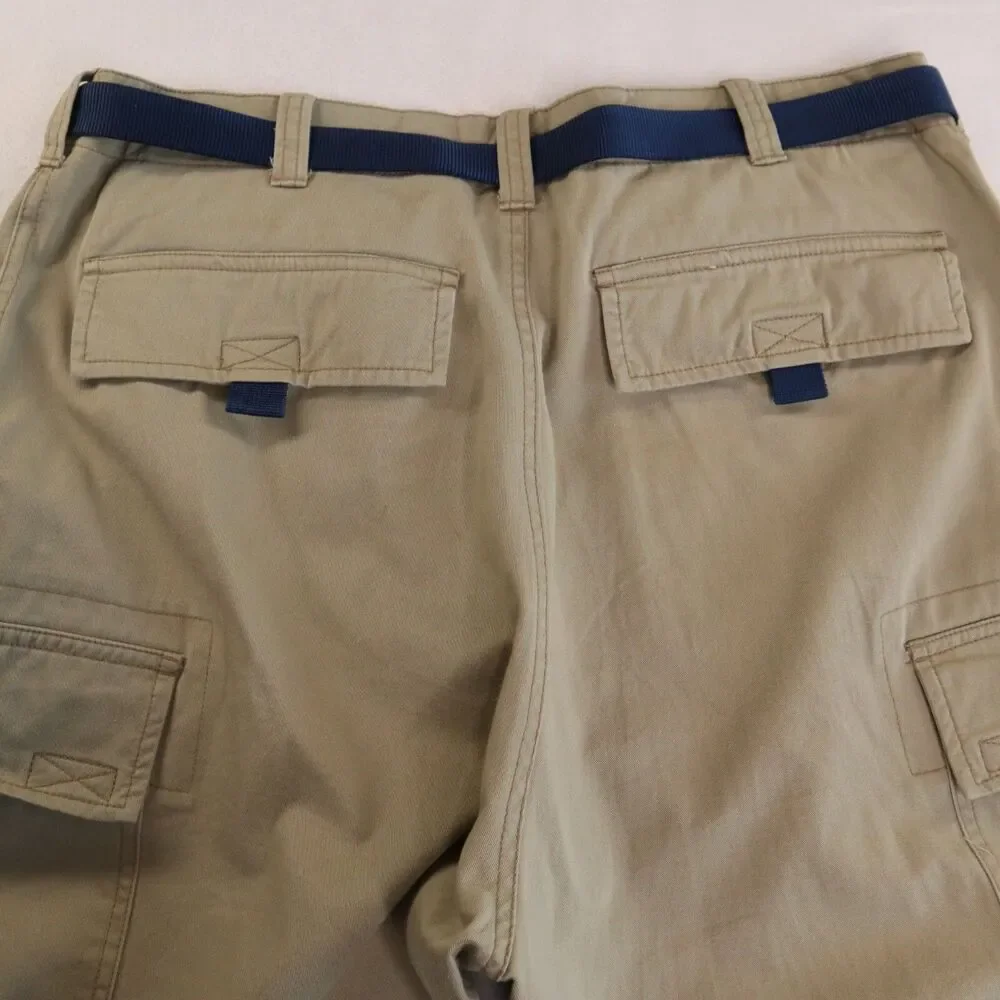 Abercrombie & Fitch Men's M Convertible Paratrooper Cargo Pants Y2K Baggy VTG - Picture 11 of 15